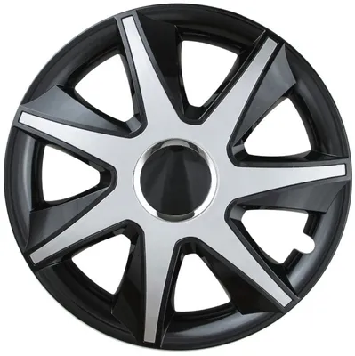 Obrázok produktu pre Kryty kolies Run čierne/strieborné – 15"