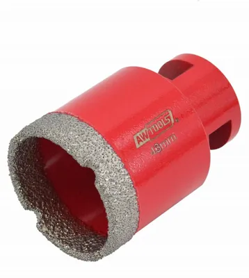 Image de AWTOOLS, couronnes de tronçonnage M14, 61 mm, revêtement diamanté