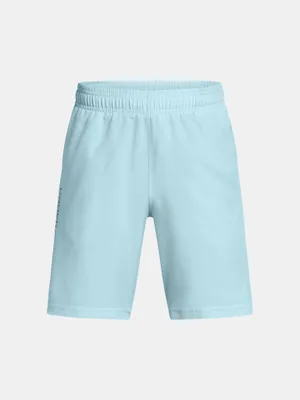 Produktbild von Under Armour Ua Tech Woven Wordmark Shorts für Jungen 1383341-494__YXL