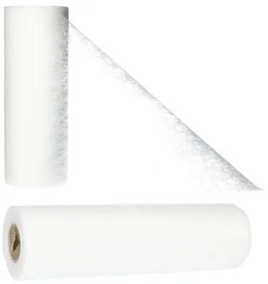 Immagine prodotto di Tessuto non tessuto per decorazioni da tavola, colore bianco, dimensioni 23 cm x 20 m