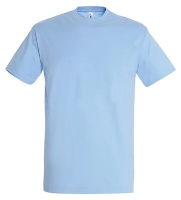 Image de SOLs 11500 | Imperial T-Shirt Hommes Unie - Couleur : Sky Blue - Taille : M
