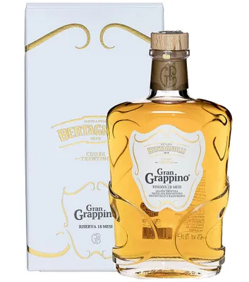 Produktbild von Bertagnolli Gran Grappino Riserva / 42 % vol / 0,7 Liter-Flasche