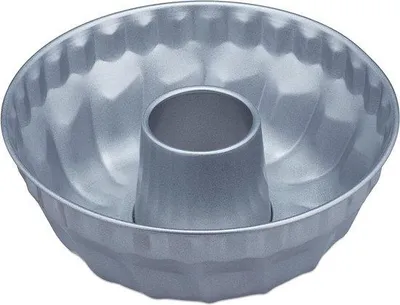 Produktbild von Kuchenform aus Edelstahl - Ø 25 cm - runde Form - silber