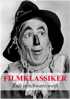 Produktbild von Filmklassiker - Kult in schwarz-weiß (Wandkalender 2026 DIN A2 hoch), CALVENDO Monatskalender
