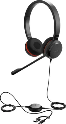 Obrázok produktu pre Jabra 5399-829-369 Jabra Headset Evolve 30 II UC Duo USB-C/A schnurgebunden