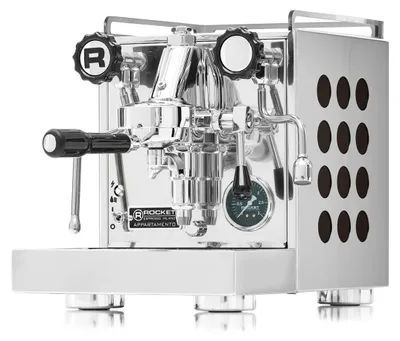 Produktbild von Rocket Milano Appartamento 2.0 Classic Siebträger Edelstahl Schwarz