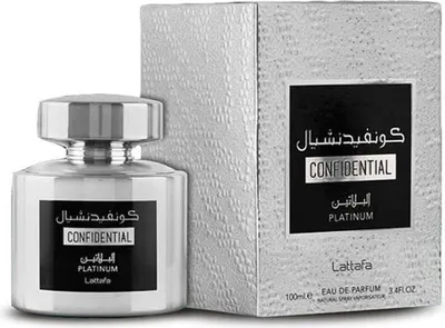 Produktbild von Lattafa Parfum Confidential Platinum Eau de Parfum 100ml