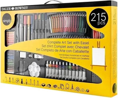 Zdjęcie produktu dla Daler Rowney Zestaw artystyczny 215 pcs