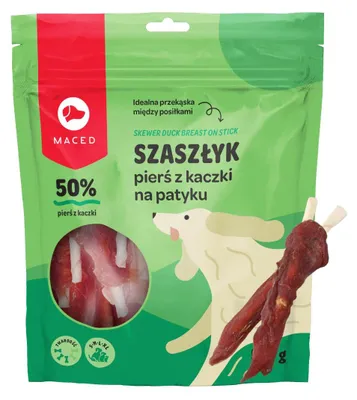 Zdjęcie produktu dla Maced Pierś Z Kaczki Na Patyku 500G