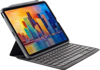 Produktbild von ZAGG Pro Keys Tastatur - Spanisch - Dunkelgrau - iPad