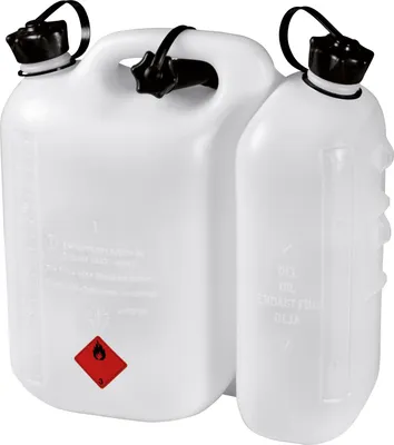 Produktbild von HiKOKI Kraftstoff Kombi Kanister - Doppelkanister 5L + 3L für Benzin, Diesel Öl