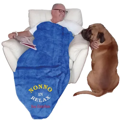 Immagine prodotto di Coperta in pile Onno - Blu