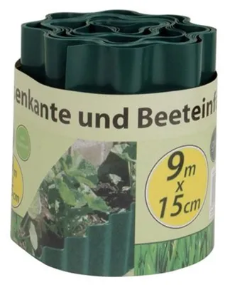 Produktbild von Rasenkante 9m Beetumrandung Beeteinfassung Rasenabgrenzung Mähkante Palisade