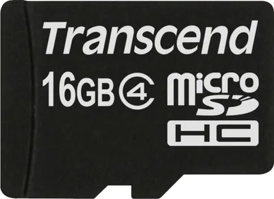 Immagine prodotto di Transcend - Scheda di memoria flash - 16 GB - Classe 4 - microSDHC