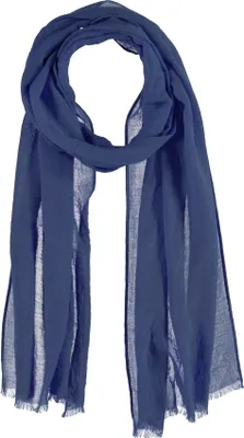 Produktbild von Marineblauer Viskoseschal für Damen Passigatti