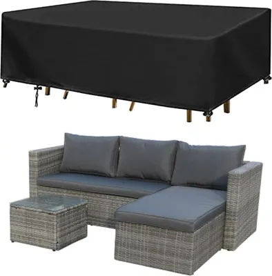 Immagine prodotto di Copritavolo da giardino impermeabile in poliestere 420D, 200x160x70 cm