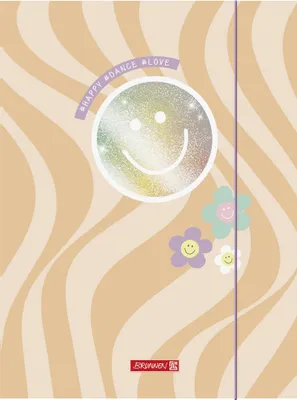 Produktbild von Sammelmappe A3 Karton Happy Hippie