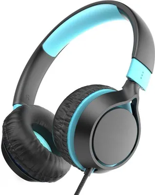 Image de Casque pour enfants avec fil - Casque de sécurité pour enfants - Casque filaire - École - Voyages - Écouter de la musique