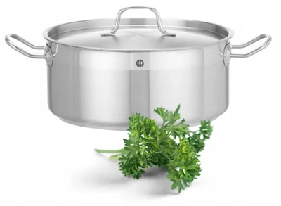Produktbild von Hendi Edelstahltopf mit Deckel 12L Ø32 cm Profi Line