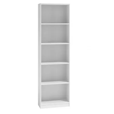 Produktbild von CDF Bücherregal R40 | Farbe: Weiß | Breite: 40 Zentimeter | Für Wohnzimmer, Büro und Arbeitszimmer | Regal für Bücher und Spielzeug | Ideal für Kinder