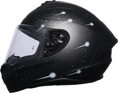 Produktbild von PROANTI Motorradhelm Integralhelm aerodynamischer Motorrad Helm mit kratzfestem Visier und Pinlock-Vorbereitung - M