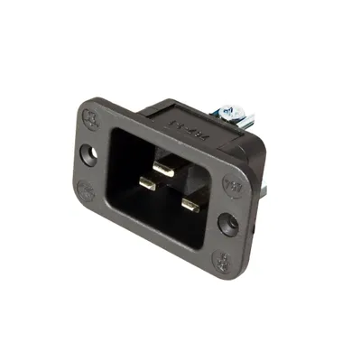 Produktbild von BACHMANN Kaltgeräteeinbaustecker 917.173 16A 250V 70Grad