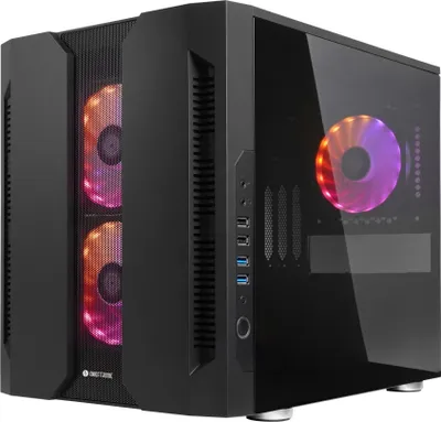 Produktbild von Chieftronic M2 GM-02B-OP, Tower-Gehäuse, (Seitenteile und Oberteil aus