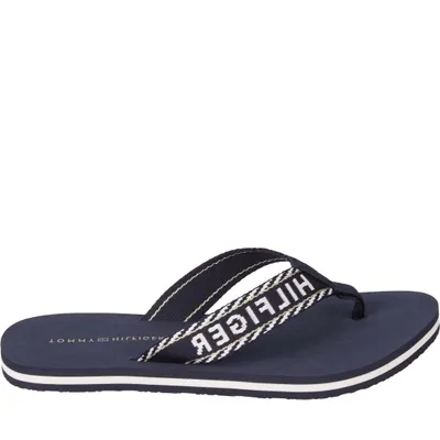 Produktbild von Tommy Hilfiger Damen Klassische Sandalen FW0FW07143 DW6 Farbe: Blau Größe: 37