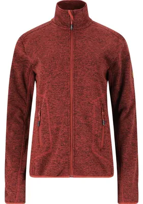 Produktbild von Whistler Damen Jacke Samani Melange Fleece Jacket Rot 48