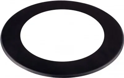 Produktbild von Ø 200 mm - Ofenrohr Wandrosette, Schwarz