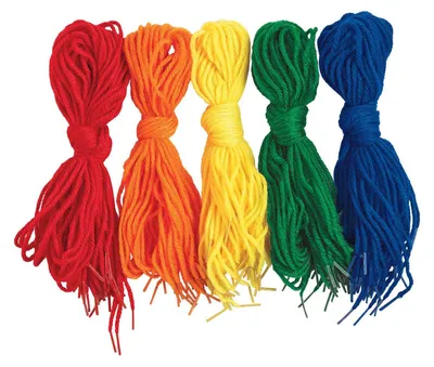 Image de Colorations - Fil acrylique coloré, 100pcs.