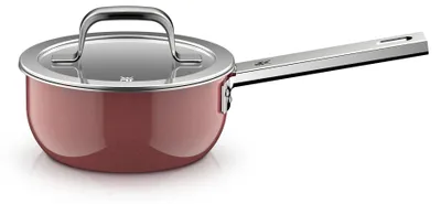 Produktbild von WMF Fusiontec Mineral Pro, Stielkasserolle mit Deckel, 16 cm, Rose Quartz 3201114144 4000530760401