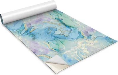 Zdjęcie produktu dla Folia samoprzylepna - Okleina meblowa - Dekoracyjna - Do mebli - Tapeta - Naklejka - Folia - Kolorowe plamy - 100 x 50 cm