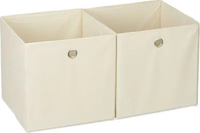Obrázek produktu pro Látkový úložný box, 2 zásuvky