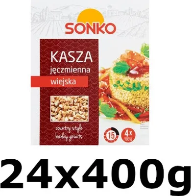 Obrázek produktu pro Sonko Kaszka jęczmienna wiejska 4 x 100 g
