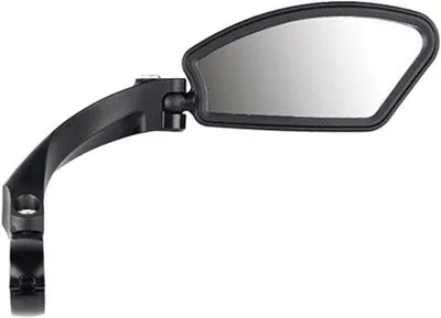 Produktbild von Fahrradspiegel – Rückspiegel – Für sicheres Radfahren – Breiter Sichtbereich – 23,3 cm – Schwarz