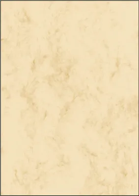 Image de SIGEL DP372 Papier marbré, beige, A4, 90 g/qm, 100 feuilles
