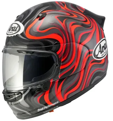 Zdjęcie produktu dla Kask Arai Quantic Swirl – czerwony Rozmiar: M