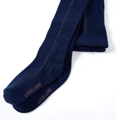Image de vidaXL Collants pour enfants bleu marine 128