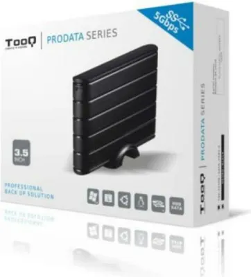 Image de Boîtier externe TooQ TQE-3530B HDD 3.5" SATA III USB 3.0 noir