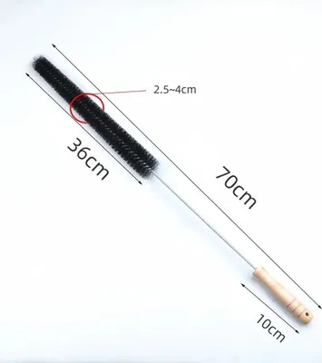 Image de Brosse pour radiateur 70 -75 cm Brosse de chauffage Brosse de nettoyage pour radiateur Set, Taille:70 cm