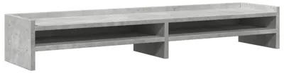 Obrázok produktu pre vidaXL Stojan na monitor betón sivý 100x24x16 cm materiál na báze dreva