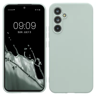Produktbild von kwmobile Handyhülle für Samsung Galaxy A54 5G Hülle - weiches Handy Silikon Case - Schutzhülle Cover - Cool Mint