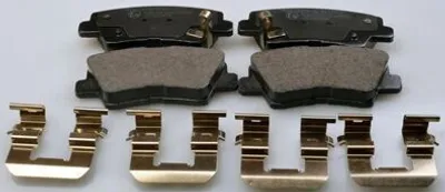 Produktbild von DENCKERMANN Bremsbeläge Satz Hinten Bremsklötze für HYUNDAI Tucson (TL, TLE) B111279