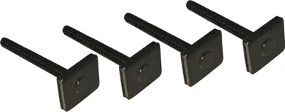 Obrázok produktu pre 4 matice s T-drážkou M6x60mm Adaptér T-drážky strešného nosiča Matice s T-drážkou 20x20x4mm