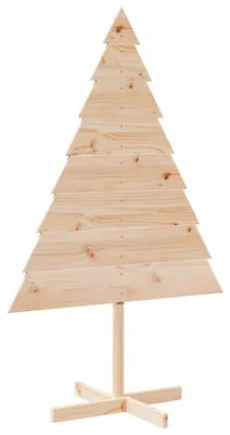 Zdjęcie produktu dla vidaXL Choinka do dekoracji 150 cm z litego drewna