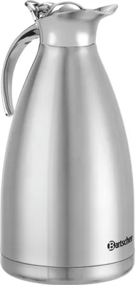 Produktbild von Bartscher Isolierkanne 2L-VST, 2 Liter, Edelstahl, 190108