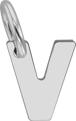 Produktbild von 925/- Echt Silber Anhänger "Feinsil" (ohne Kette), rhodiniert, Buchstabenanhänger