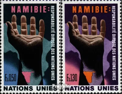 Produktbild von Briefmarken UNO - Genf 1975 Mi 52-53 (kompl.Ausg.) gestempelt Namibia-Hilfe