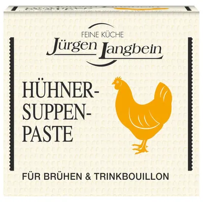 Produktbild Jürgen Langbein Hühner Suppen Paste mit Hühnerfleisch 50g 1er Pack